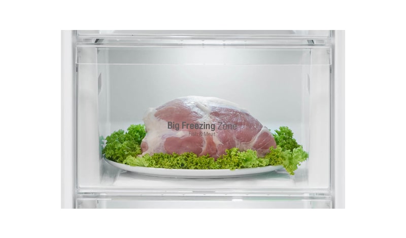 LG Hrubý objem 348 l | 240 kWh/rok | LG Lineární invertorový kompresor | LG Total No Frost | Multi-Air Flow™ | NatureFRESH | Vnitřní LED displej | Smart Diagnosis™, GBB59PZJZS